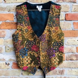 Vintage Beaded Vest
